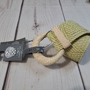 Vince Camuto Woven Spring Summer Belt Size Medium / Large